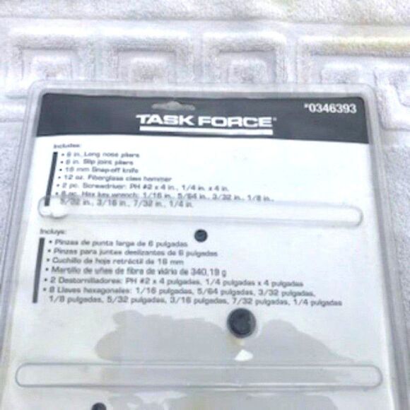 Home Tool Set . 14-Piece . Task Force ............ New in Package - Picture 4 of 6
